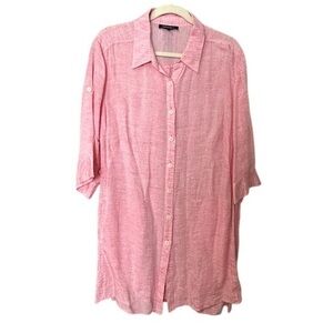 Like New Lafayette 148 Linen Tunic, Size 18W